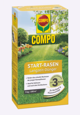 COMPO Start-Rasen Langzeit-Dünger 3kg , 23543